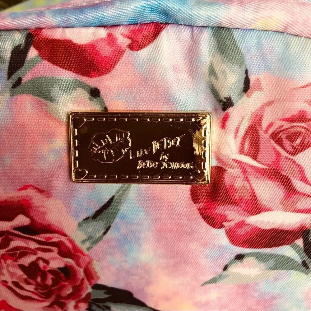 Betsey Johnson LuvBetsey Floral Print Backpack Set